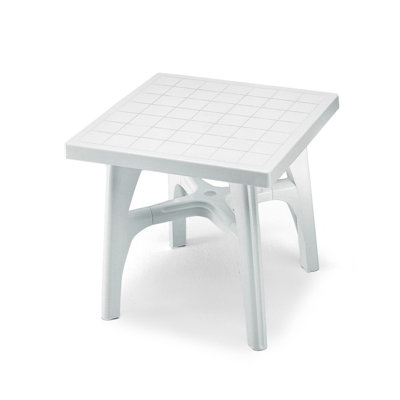 Wallick Square Outdoor Dining Table With Umbrella Hole , 58cm cm W 58cm cm D