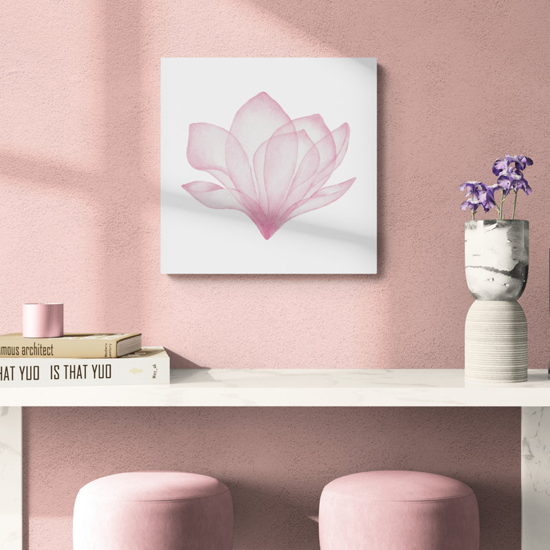 «Blush Bloom», reproduction d'art sur toile tendue, 1616