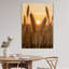 Art mural en verre trempé Golden Wheat Field Sunset-133241310