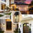 Outdoor Wall Sconce Lighting Fixtures, 2-Pack Modern Waterproof Exterior Lanterns For Front Porch, Patio, Garage And House With Wide-Angle Illumination And Easy Installation (Bulbs Not Included)