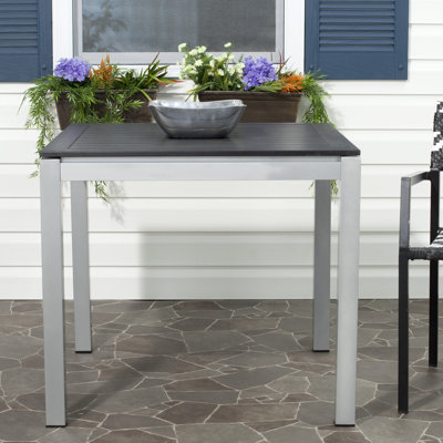 Lavada Square Metal Outdoor Dining Table , 31.5'' in. W 31.5'' in. D
