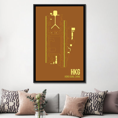 « hong kong » par 08, reproduction d’impression sur toile tendue
