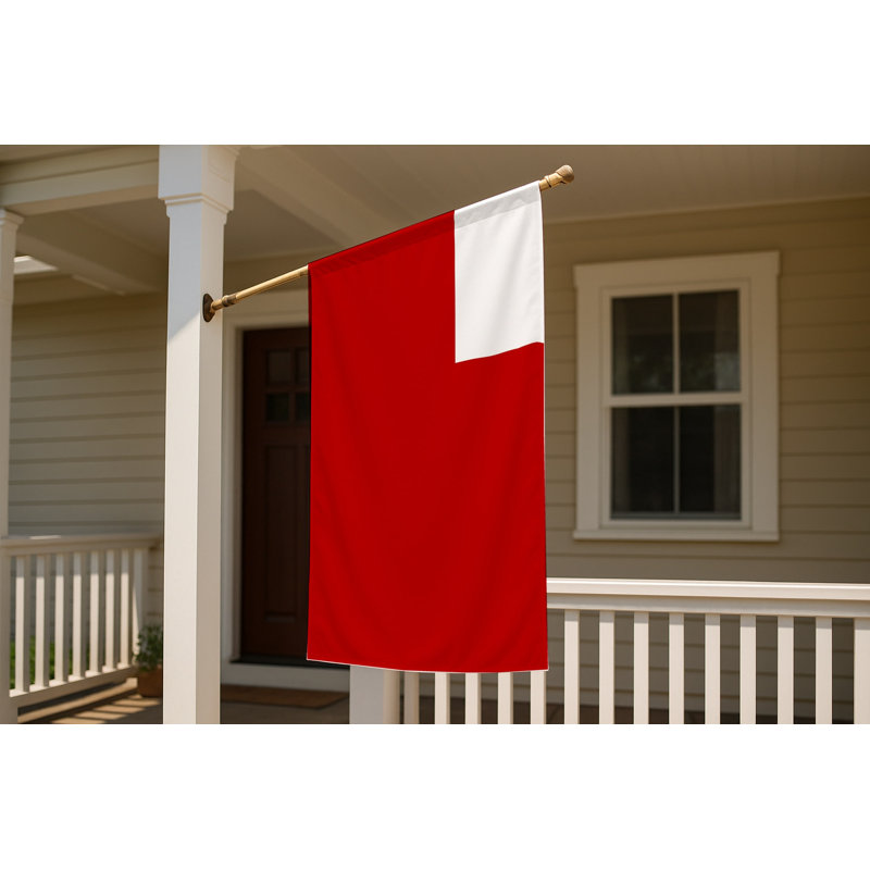 Drapeau d'Abou Dabi - drapeau extérieur