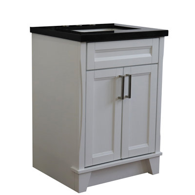 Bonavista 25'' Single Bathroom Vanity with Granite Top