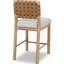 Tabouret de comptoir tissé Colleen