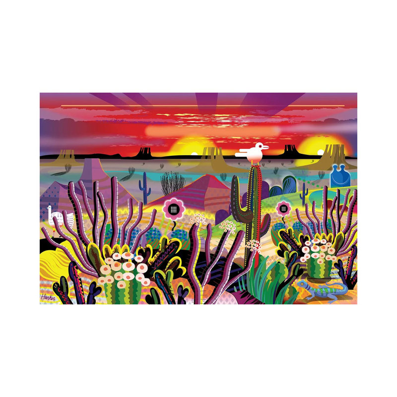 Giclée sur toile tendue Garden Of Eden, H 12 po x l 18 po