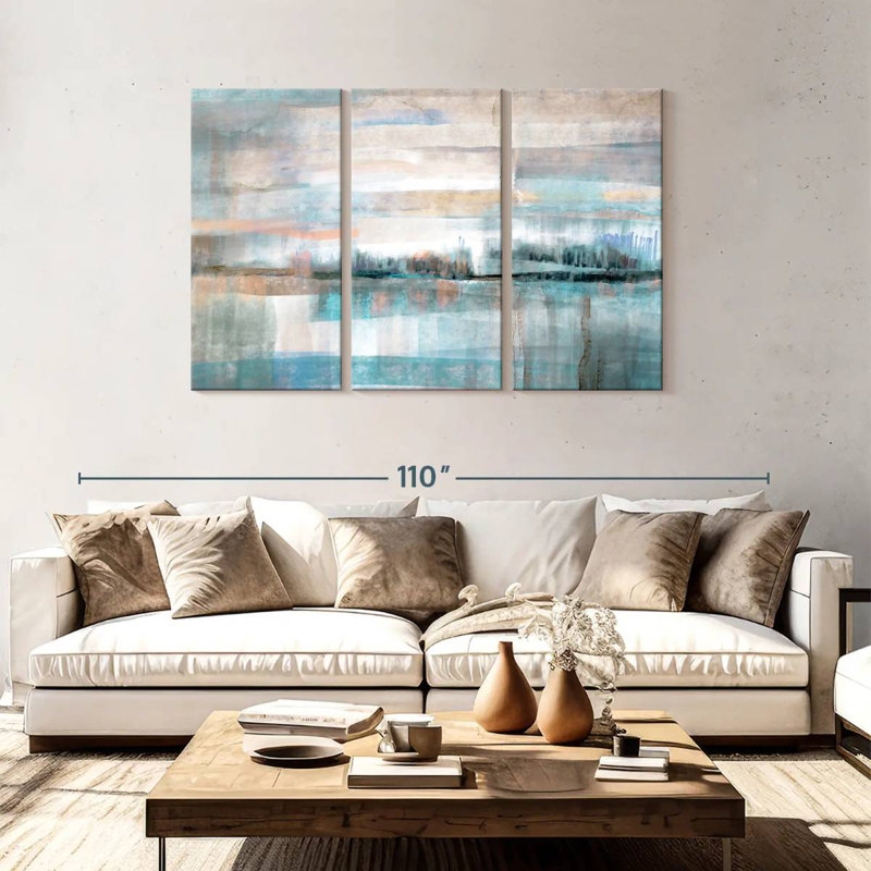 Avery Pastel Valley, 48" H x 74" W