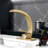 Single-Hole Single-Handle Bathroom Faucet With Drain Assembly-122282165