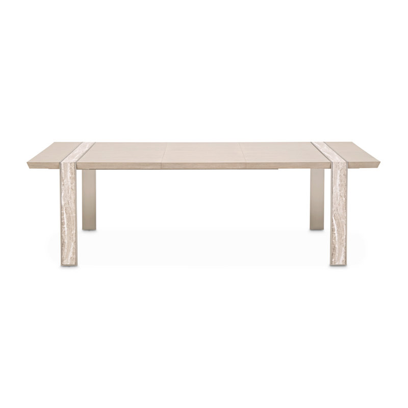 Lotus Bay Dining Set, 9 Pieces: Table, 8 Chairs