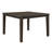 Classic Dark Espresso Finish Counter Height Table