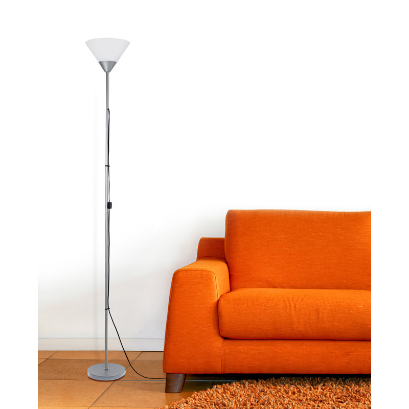 Lampe torchère Billue, Argent argent, Non