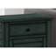 25,93 po Table d'appoint H - placage bleu antique, côté pratique du meuble de chambre à coucher avec placage en bois massif +, look décontracté