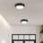 Burtundy Glass Flush Mount-1311665002