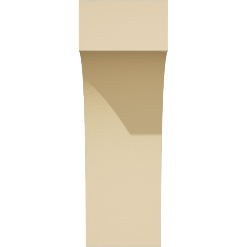Corbeau en uréthane Huntington Signature, brun clair apprêté, H 18 po x l 6 po x P 10 po