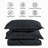 Microfiber Embossed Oversized Modern & Contemporary Bedspread Set With Shams-124114358-124114352