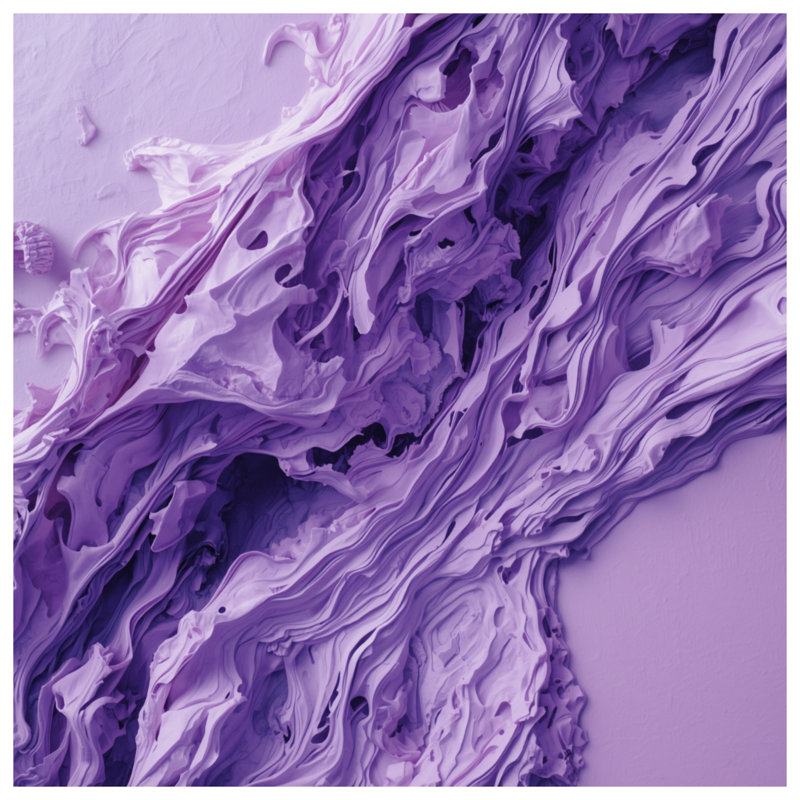 Coussins décoratifs mauves, 14 X 14 pouces