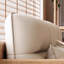 Canapé-lit modulaire en coton et lin blanc crème-912383238