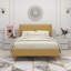 Eriksay Low Profile Upholstered Platform Bed with Wingback Headboard-296471638-285553481