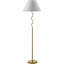 Lampe sur pied en laiton 62 po Hiram