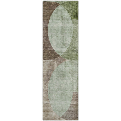 Premium Machine Washable Alves AMF1140 Geometric Rug