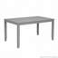 Ensemble de table et chaises de salle à manger en bois massif 7 pièces, table moderne de 58,5 pouces avec 6 chaises rembourrées (style X-Back) pour la cuisine et la salle à manger-1940319938