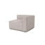 Élégant canapé 2 places, couleur écru, 86,6 po x 27,2 po x 35,4 po | Tissu à texture douce, structure en hêtre et en sapin, panneau en bois aggloméré durable, coussins confortables en mousse et en fibre 30 dns | Parfait pour le salon et les espaces confortables-1136898188