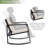 Beauman Metal 2 - Person Rocking Seating Group with Cushions-2129342193