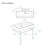 Claire 40 Ceramic Console Sink White Basin-1008977586