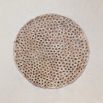 White Lunar I Print by Beverly Fuller