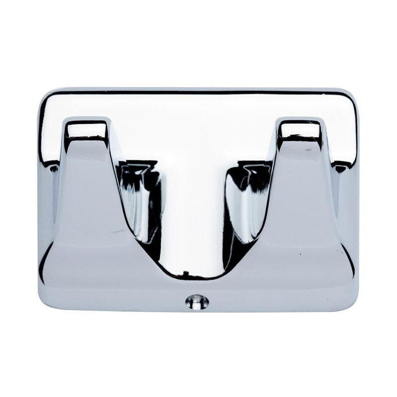 Patère double Sunrise TAYMOR 7298476857AD484CB1EDDF44857C9DC0, chrome poli
