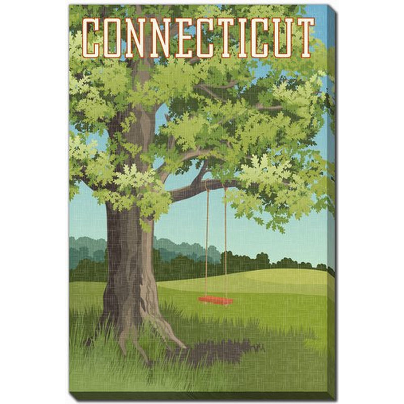 Connecticut State, affiche, H 20 po x l 16 po