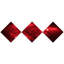 « geographical mystical fleur red », impression sur toile