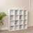 16 Cube Storage Unit - White - Two Units