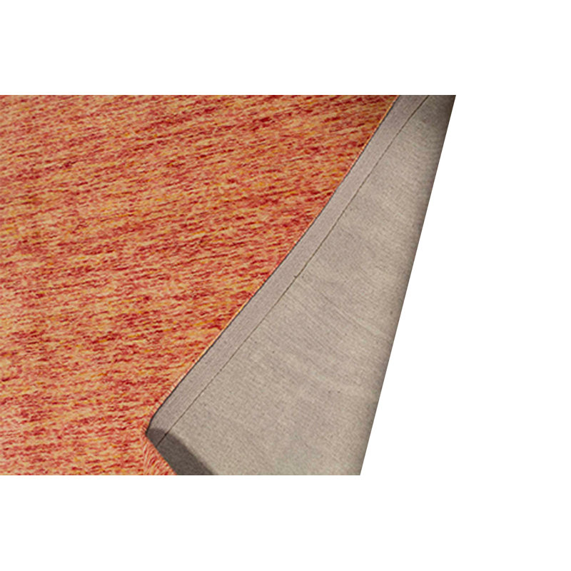 Hand-Knotted High-Quality Orange Area Rug