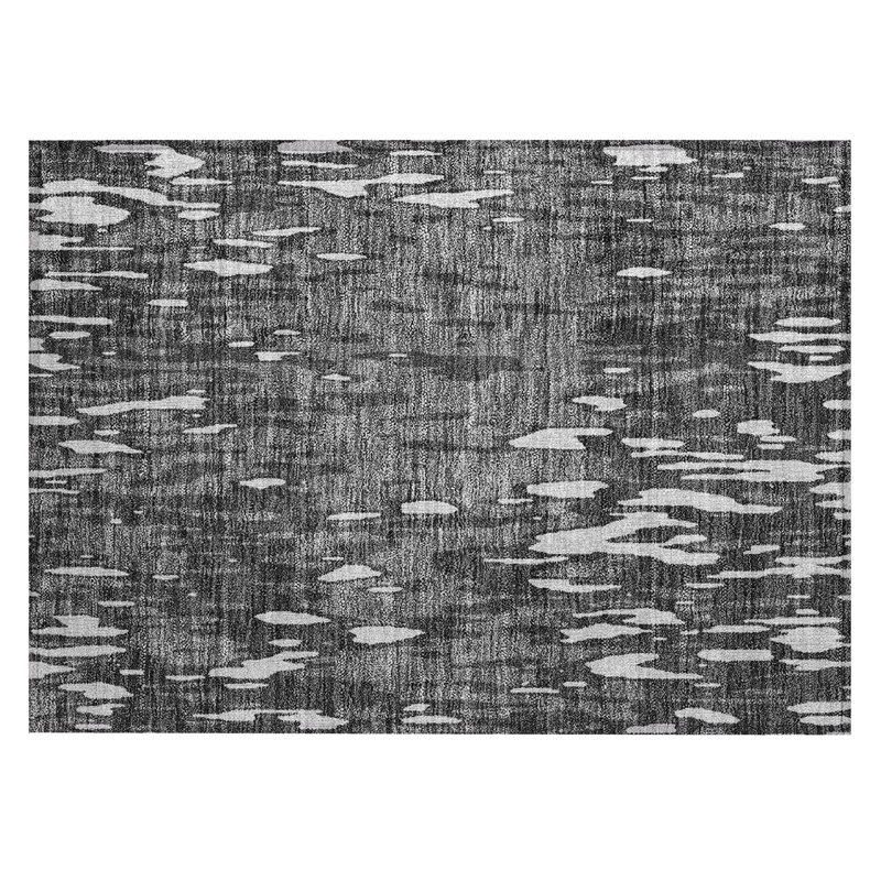 Aleighna Area Rug with Non-Slip Backing, Rectangle 1'8" x 2'6"
