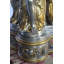 Statue fontaine quatre saisons en bronze - Taille: L 53 po x l 53 po x H 96 po.
