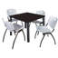 Plateau de table Kee Square, 4 chaises empilables-1034344216-1034344211-1034344197