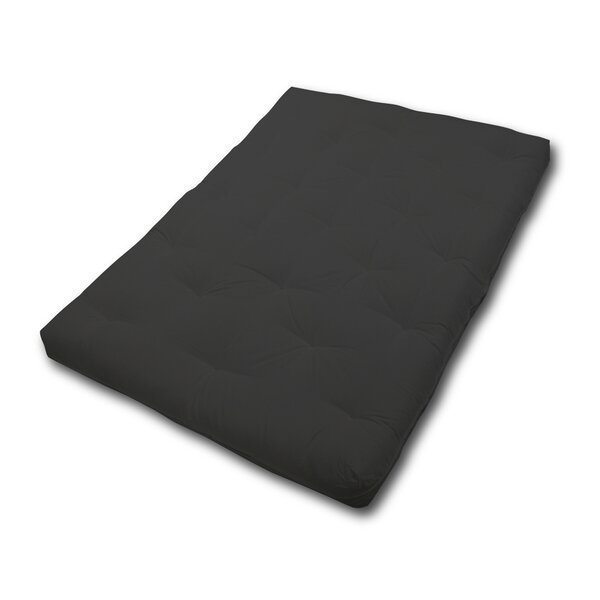 9 Deluxe Innerspring Futon Pad Black