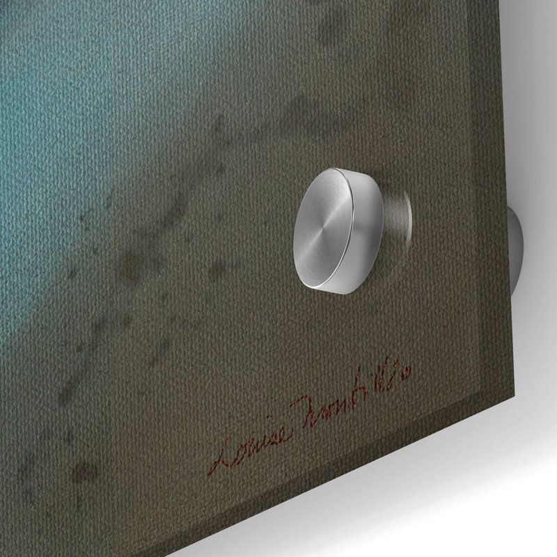 «Clam Shell Glow» par Louise Montillio, art mural en verre acrylique, H 36 po x l 36 po x P 0,2 po