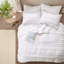 Ensemble de courtepointe réversible en microfibre réversible avec coussin décoratif très grand et très grand King / Cal-122455201