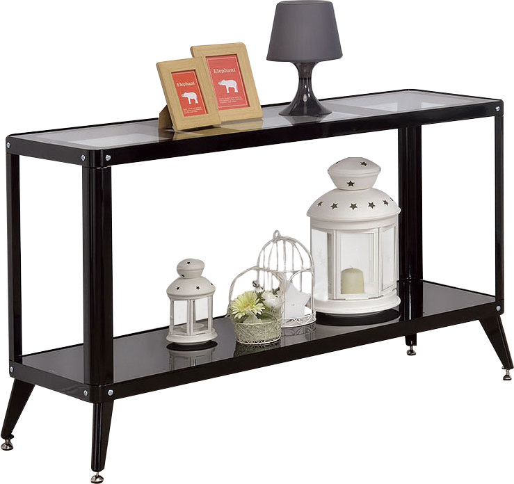 Console 48" Swartz, Noir