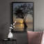 «Sunset Silhouette», reproduction encadrée de qualité supérieure - prête à être accrochée-88261531-88261528