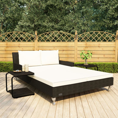 Chaise longue simple 80 po avec coussins Cohoes