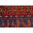 Red Wool Traditional Runner Rug 3x9