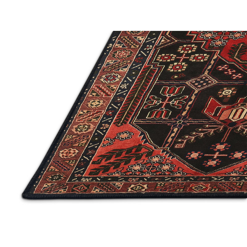 Oriental Indoor Rug, Rectangle 5' x 8'