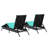  Patio Sun Lounger Black, Blue-1710460819-1710460821