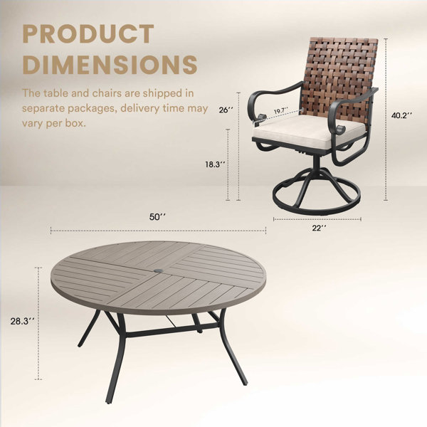 Dimensions du produit