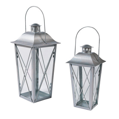 15.9'' H Metal Tabletop Lantern