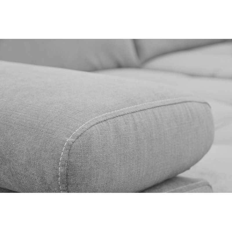 Berrada 5 Seater Corner Sofa, Left Hand Facing, Grey