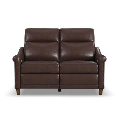 Elizabeth 58" Leather Power Reclining Loveseat